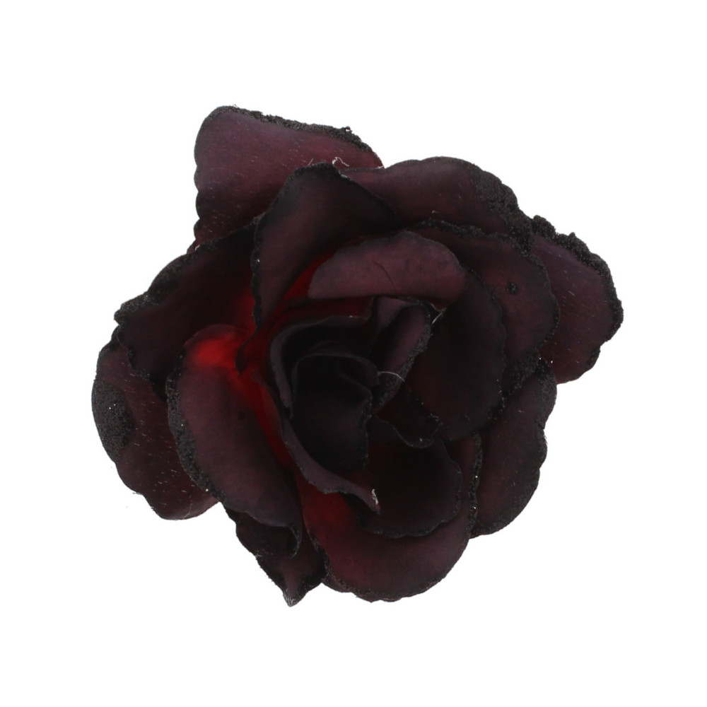 Zac's Alter Ego - Black Rose on concord Pince à cheveux - Noir